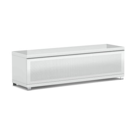Elmob Large White TV Cabinet - Up to 60 Inch