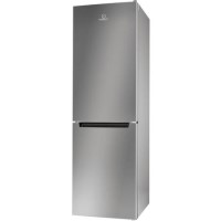 GRADE A2 - INDESIT LR8S1S 339 Litre Freestanding Fridge Freezer 60/40 Split A+ Energy Rating 60cm Wide - Silver