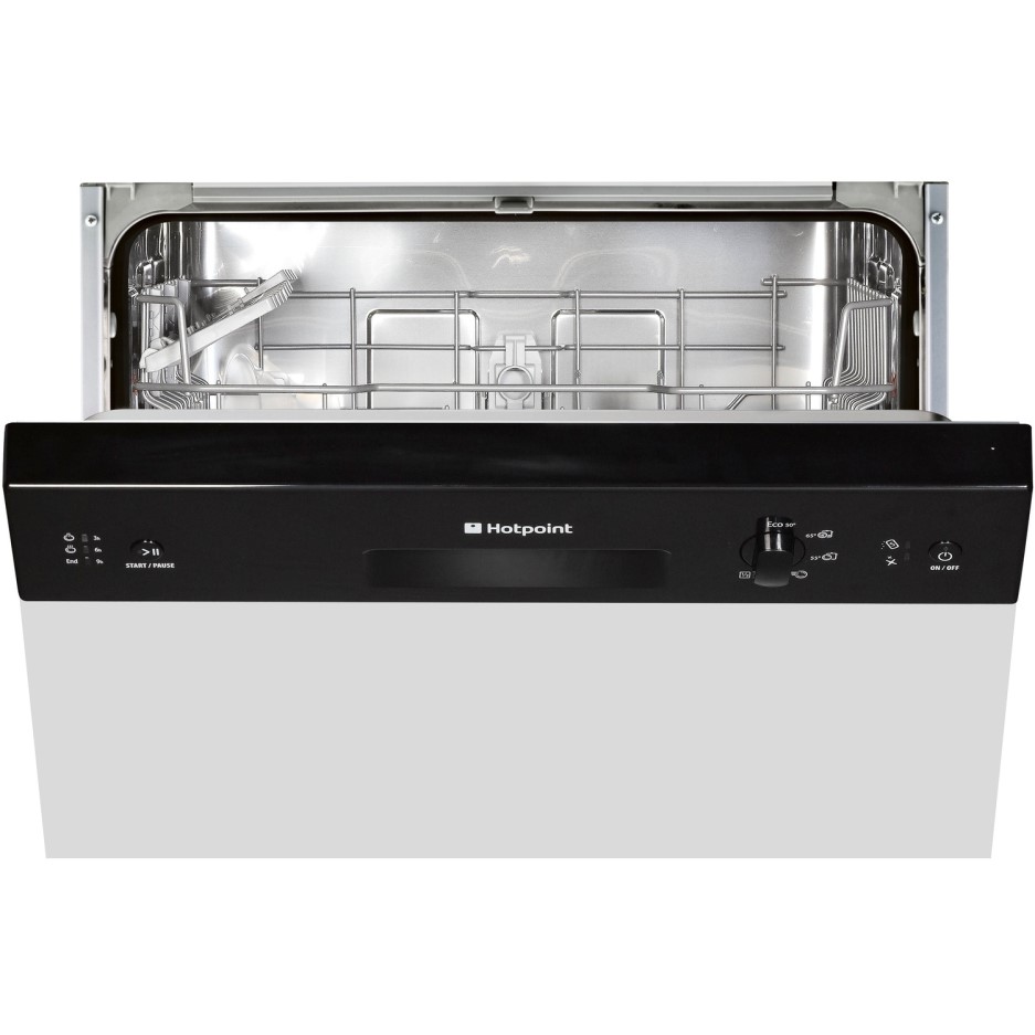 Hotpoint LSB5B019B 13 Place SemiIntegrated Dishwasher Black