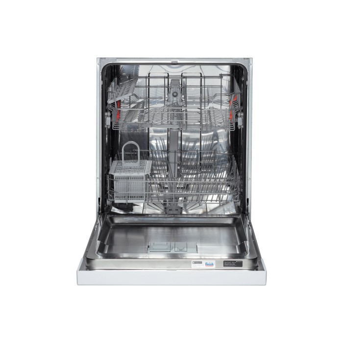 Hotpoint LSB5B019W 13 Place Semiintegrated Dishwasher White Control