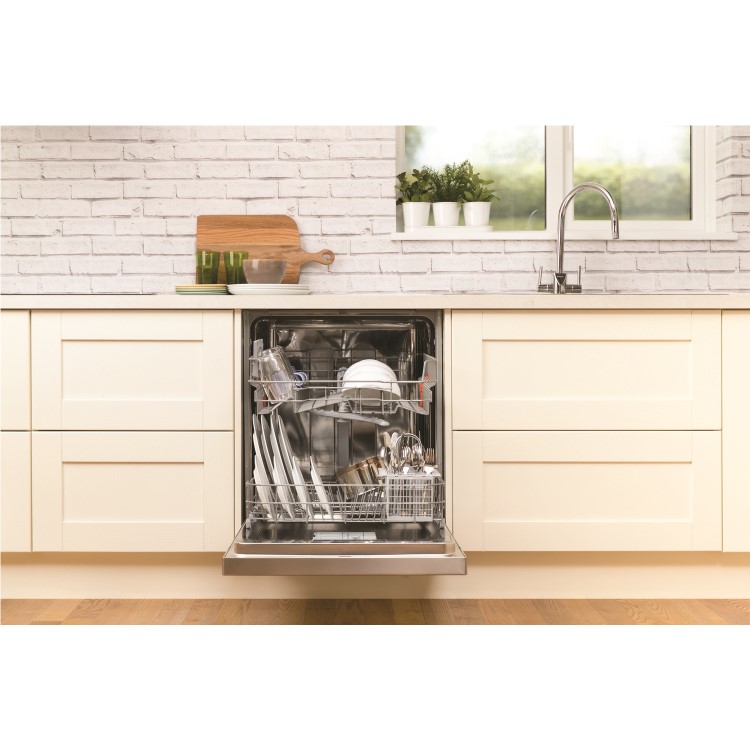 Hotpoint LSB5B019X 13 Place Semi-integrated Dishwasher - Stainless Steel Control Panel