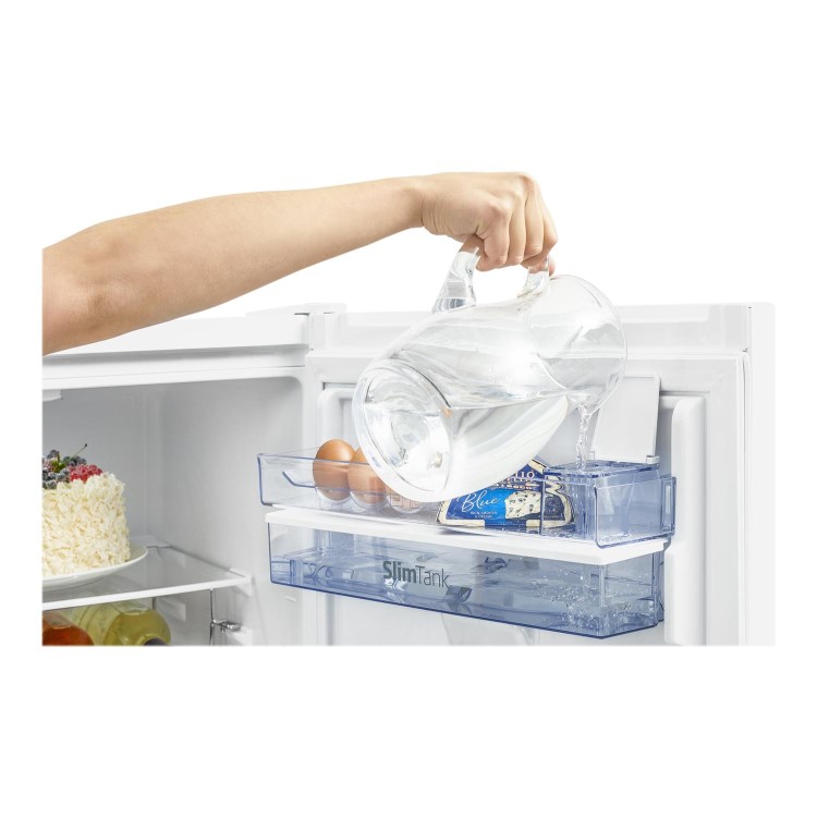 Beko LSG1545DW 146x55cm 252 Litre Freestanding Fridge With Water Dispenser - White