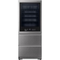 LG SIGNATURE 65 Bottle Capacity Triple Zone Wine Cellar - Stainless Steel