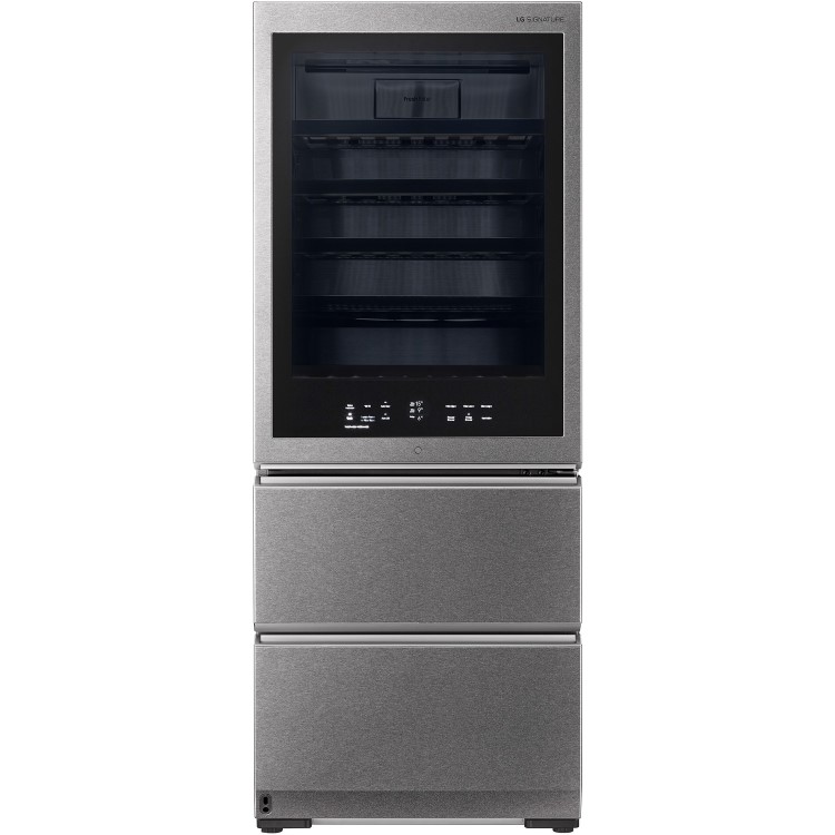 LG SIGNATURE 65 Bottle Capacity Triple Zone Wine Cellar - Stainless Steel