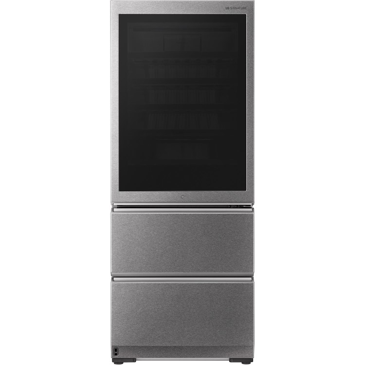 LG SIGNATURE 65 Bottle Capacity Triple Zone Wine Cellar - Stainless Steel