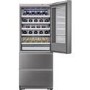 LG SIGNATURE 65 Bottle Capacity Triple Zone Wine Cellar - Stainless Steel