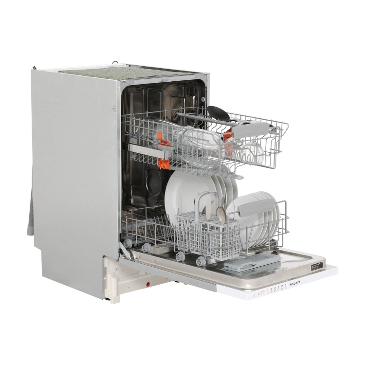 Hotpoint Aquarius LSTB6M19 10 Place Slimline Fully Integrated Dishwasher
