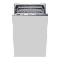 GRADE A3 - Hotpoint Ultima LSTF9H123CL 10 Place Slimline Fully Integrated Dishwasher with Quick Wash - Stainless Steel