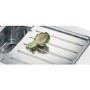 Franke LSX651RB Laser 1.5 Bowl SilkSteel Sink with Right Hand Drainer