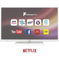 GRADE A1 - JVC LT-24C681 24" Smart LED TV - White