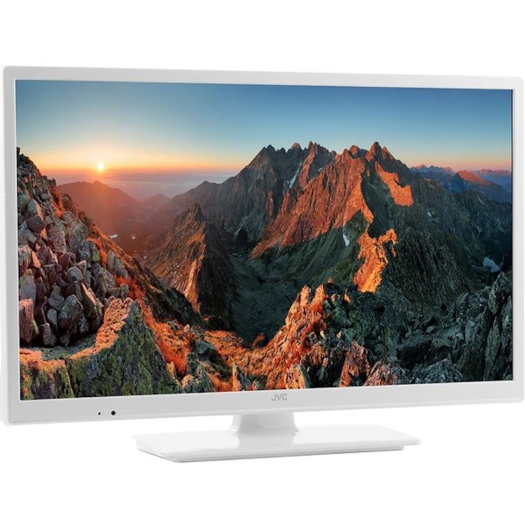 GRADE A2 - JVC LT-24C686 24" Smart LED TV With built in DVD Player - White