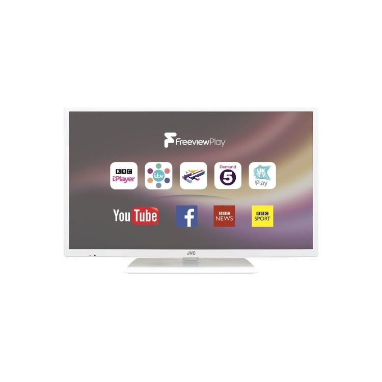 GRADE A2 - JVC LT-32C671 32" HD Ready Smart LED TV with 1 Year Warranty - White