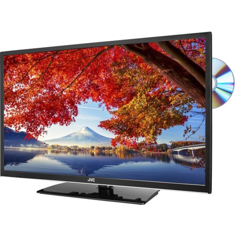 Refurbished JVC C695 32" 720p HD Ready LED Freeview Play Smart TV with Built-in DVD Player