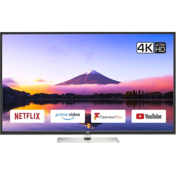 Refurbished JVC 55" 4K Ultra HD with HDR LED Smart TV