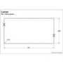 Rangemaster LU9852GM Lunar 985x508 1.5 Bowl Reversible Granite Oatmeal Composite Sink