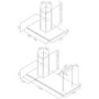Elica LUNA-ISLAND-180 175x73cm Island Cooker Hood Stainless Steel
