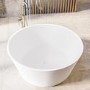 GRADE A1 - Round Freestanding Double Ended Bath 1350 x 1350mm - Lupin