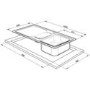 Smeg LV100S-3 Stilla 1.5 Bowl Sink with Left Hand Drainer