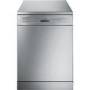 GRADE A3 - Smeg LV612SVE 12 Place Freestanding Dishwasher - Silver