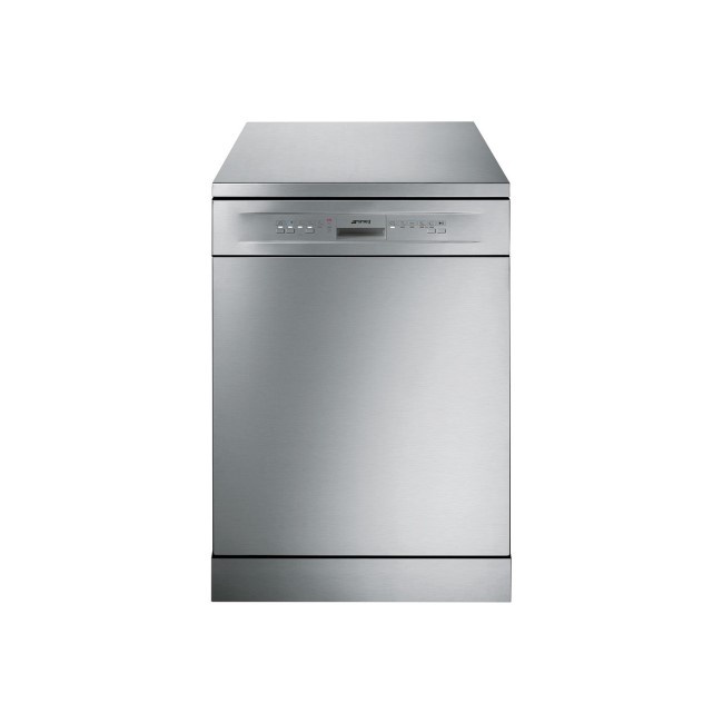 smeg LV612SVE 12 Place Freestanding Dishwasher - Silver