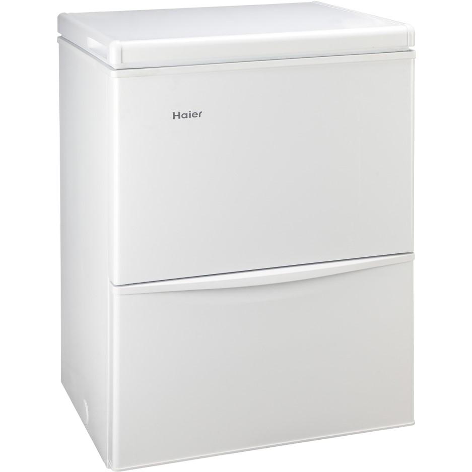 Haier LW110R 110 Litre Freestanding Chest Freezer With Drawer White