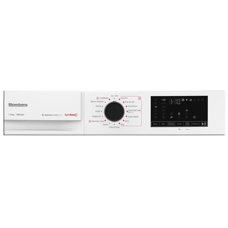 Blomberg 8kg 1400rpm Washing Machine - White
