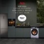 Refurbished AEG 7000 Series ProSteam LWR7175M2B Freestanding 7/5KG 1400 Spin Washer Dryer White