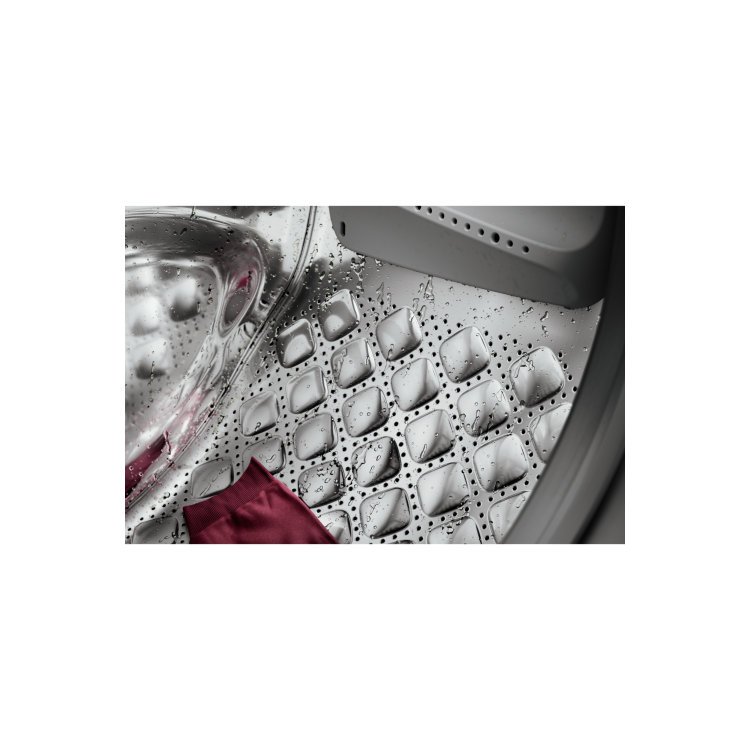 Refurbished AEG 7000 Series ProSteam LWR7175M2B Freestanding 7/5KG 1400 Spin Washer Dryer White