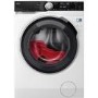 Refurbished AEG 8000 LWR8516O5UD Freestanding 10/6KG 1400 Spin Washer Dryer White