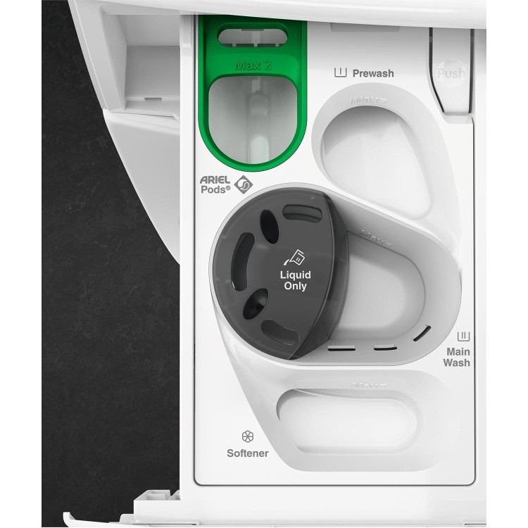 Refurbished AEG 8000 Series LWR8516O5UD Freestanding 10/6KG 1600 Spin Washer Dryer White