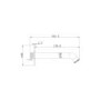 Brushed Brass 2 Outlet Mixer Shower Set With Bath Filler Spout - Lyla