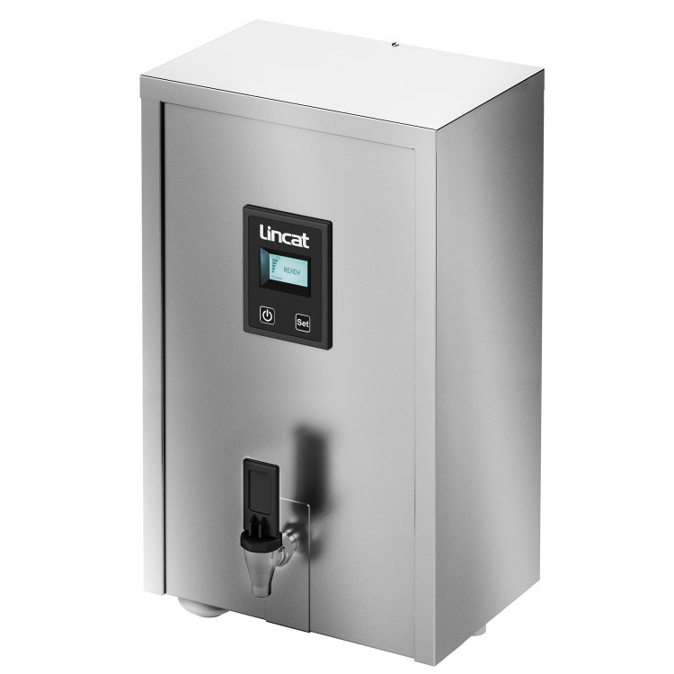 Lincat FilterFlow MF Wall Mounted Automatic Fill Water Boiler - 10 Ltr, Plug in