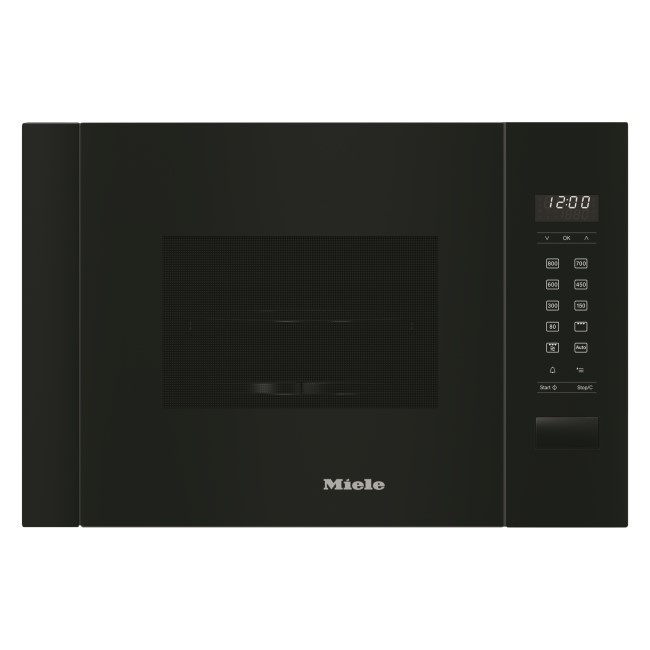 Miele Built-In 900W Microwave with Grill - Black