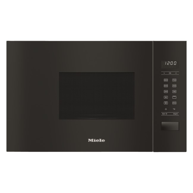 Refurbished Miele M2234SC 900W 17L Built-in Microwave & Grill - Black
