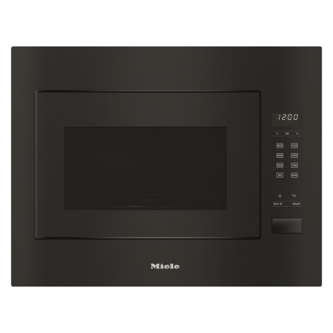 GRADE A2 - Miele M2240SC 900W 26L Touch Control Built-in Microwave Oven - Black