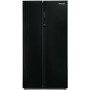Refurbished Montpellier M510BK 510 Litre American Fridge Freezer Black