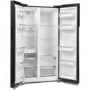 Refurbished Montpellier M510BK 510 Litre American Fridge Freezer Black