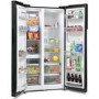 Refurbished Montpellier M510BK 510 Litre American Fridge Freezer Black