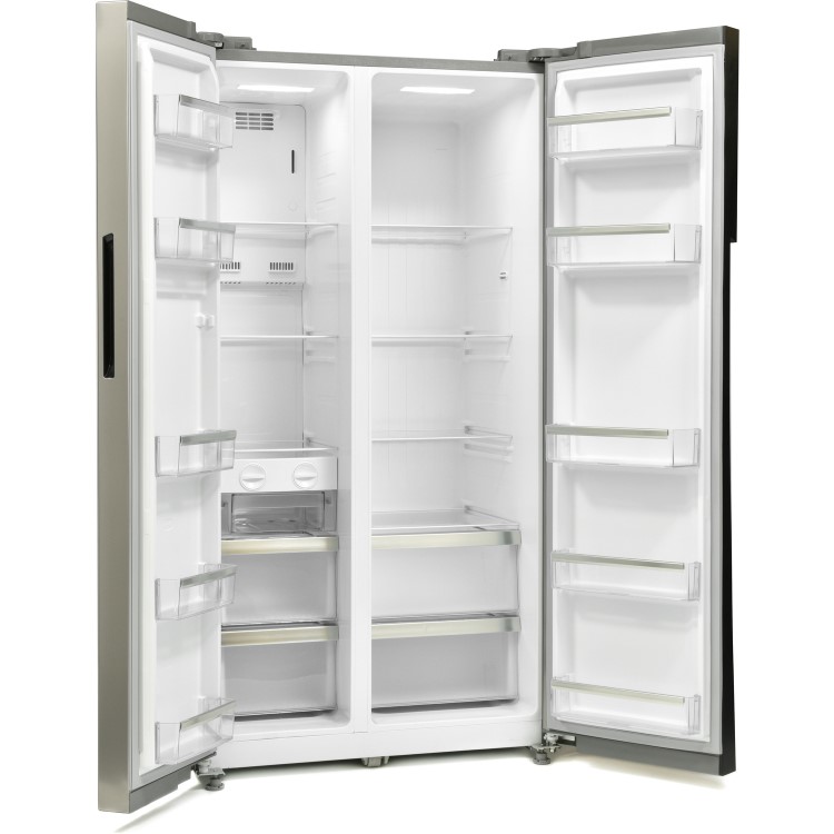 Refurbished Montpellier M510BX 510 Litre American Fridge Freezer Stainless Steel