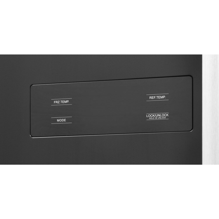 Montpellier 510 Litre American Fridge Freezer - Black