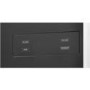 Montpellier 510 Litre American Fridge Freezer - Black