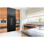 Montpellier 510 Litre American Fridge Freezer - Black