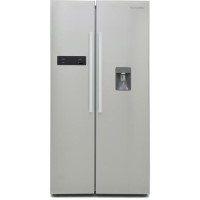 Montpellier 510 Litre American Fridge Freezer - Stainless Steel