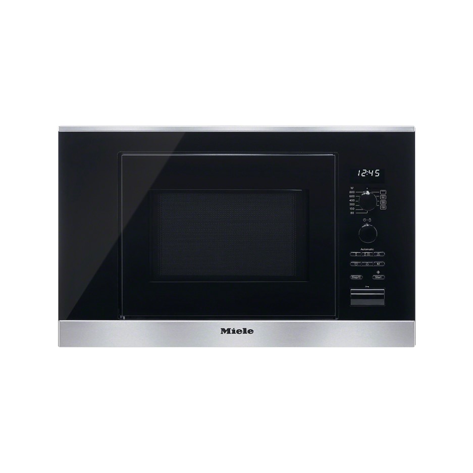 Miele M6032SCclst ContourLine 800W 17L Builtin Microwave with Grill For a 60cm Wide