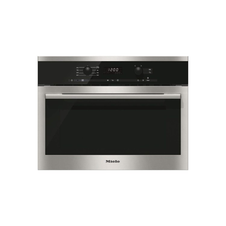 Miele ContourLine M6160TC Built In Microwave - Clean Steel