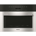 M7140TC Miele Built-In 900W Microwave - Clean Steel