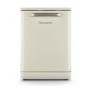 Montpellier Retro Freestanding Dishwasher - D-Rated, Cream