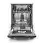 Montpellier Retro Freestanding Dishwasher - D-Rated, Cream