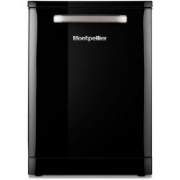 Refurbished Montpellier MAB1353K 13 Place Freestanding Dishwasher Black Refurbished Montpellier MAB1353K 13 Place Freestanding Dishwasher Black