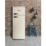 GRADE A2 - Montpellier MAB144C Retro Style 20-80 Top Mount Freestanding Fridge Freezer - Cream